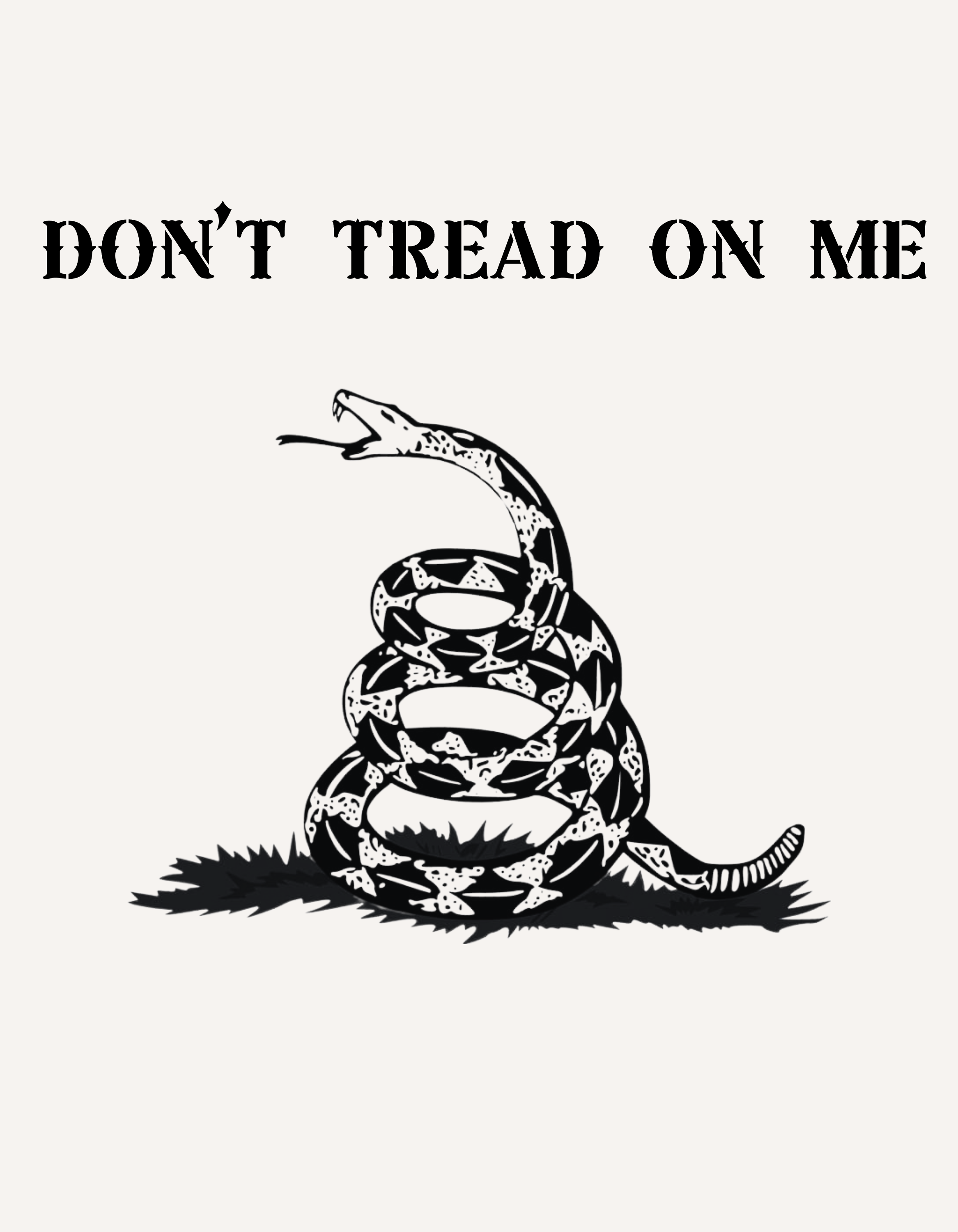 DON'T TREAD ON ME